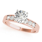 Engagement Rings Single Row Channel Set - TN50077-E